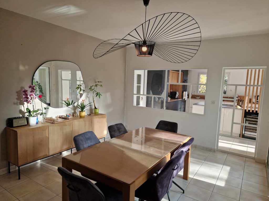 verrière blanche salon